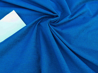 Scalamandre Spencer Chenille Peacock Solid Texture Blue MSRP USD 180/y