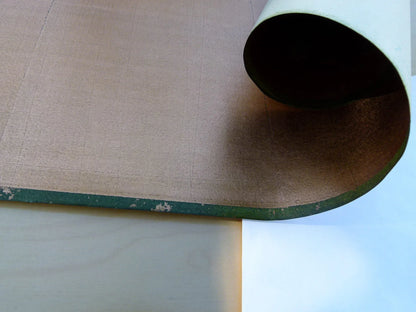 by yard Scalamandre Tea Leaf Copper Handmade Wallpaper Gold Leaf On Rice Paper MSRP USD 464/yard