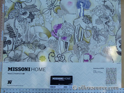 Scalamandre Dreamland - Panel Missoni Home Chinoiserie Botanical Wallpaper Other Wordly!MSRP USD 600+/y