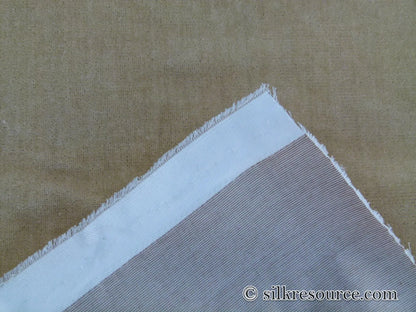 Scalamandre Folio Bisque Superb Silk Velvet With Cuddly Silk Pile Yet Durable!brown MSRP USD 566/y