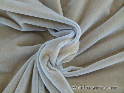 Scalamandre Folio Bisque Superb Silk Velvet With Cuddly Silk Pile Yet Durable!brown MSRP USD 566/y