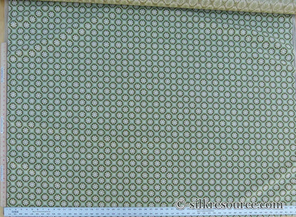 Scalamandre Xi'an Bambou Jacquards / Wovens By Colony Green White MSRP USD 498/y