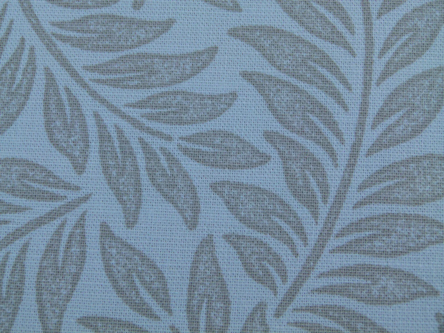 Scalamandre Patrick Beige On White Willow Tree Botanical Foliage Linen Cotton MSRP USD 124