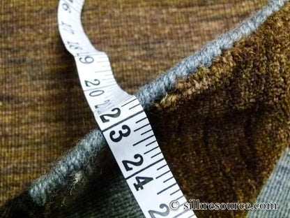 Stark Cranbook Mocha 7'11" X 10' 1" Colorful Stripe Red Beige Mustard Modern Wool Rug MSRP USD 1690