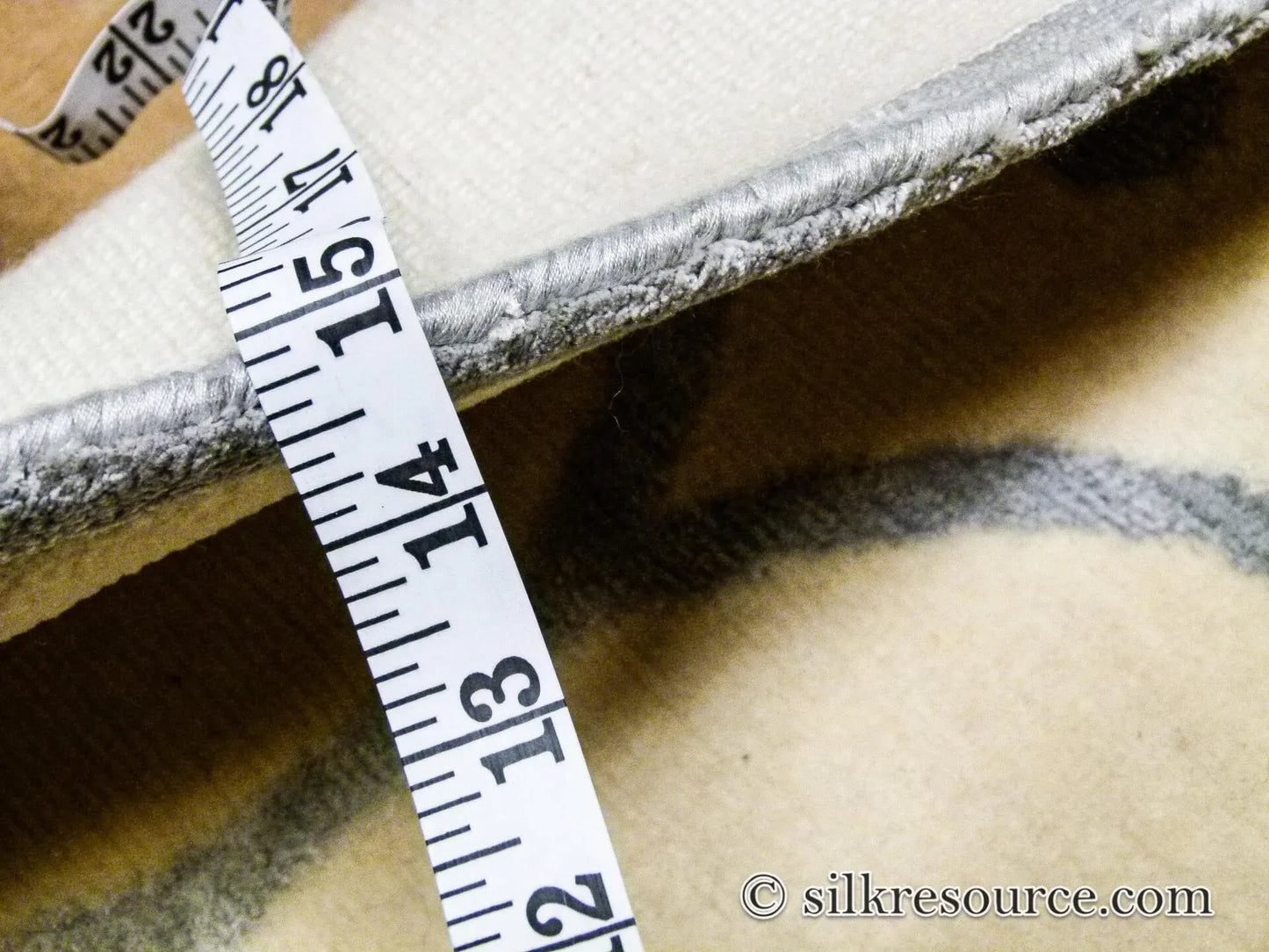 Stark Fort Valley Antique White 3x5' Hand-knotted Wool Rug Blue Antique White Modern Medallion MSRP USD 741