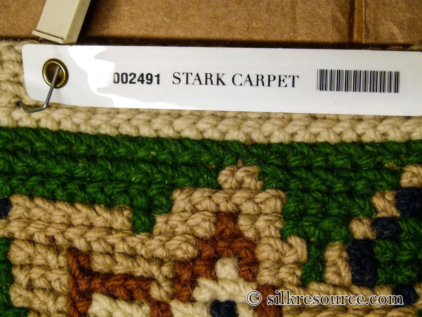 Stark Hongseong Dim Grey 5x6' Korean Asian Flora Forsythia Emerald Green Beige Red MSRP USD 1500