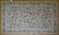 Stark Bell Gardens Tan 8' X 5' Flower Birds Butterfly Garland 100% Wool Rug Pink Green Yellow MSRP USD 1300