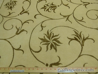 Stark Endicott Silver 5x8' Silk Wool Hand-knotted Rug Medallion Damask MSRP USD 4550