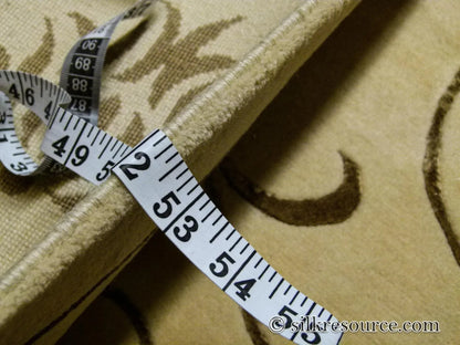 Stark Endicott Silver 5x8' Silk Wool Hand-knotted Rug Medallion Damask MSRP USD 4550