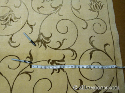 Stark Endicott Silver 5x8' Silk Wool Hand-knotted Rug Medallion Damask MSRP USD 4550