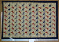 Stark Hopewell Bisque 4.3" X 6' 100% Wool Horses Equestrian Navy Red Mustard Cream MSRP USD 1500