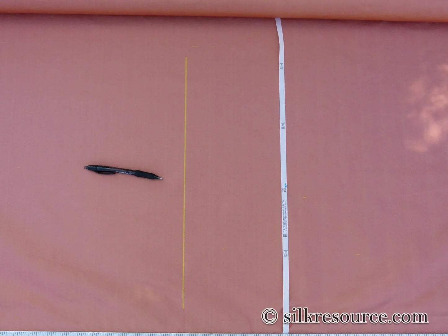 4.75y+2.1y Scalamandre Caribbean 100% Silk Faille Coral Salmon Pink Orange MSRP USD 300+/Yard