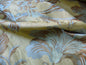 By Yd 100%silk Lampas Mythical Huge Tree Of Life Julep Blue Yellow Brown MSRP USD 328/YD
