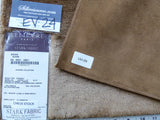 3 EV24 25"x27" Scalamandre KODIAK BLOND Faux Fur Velvet Brown