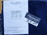 4 EV24 25"x26" Christian Fischbacher LAGOON Navy Blue Small Scale