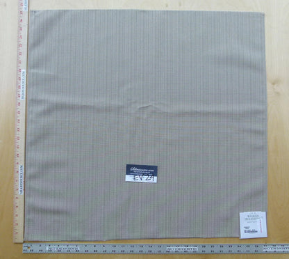 17 EV24 27"x27" Square Scalamandre Texture Plain Light brown Stripe