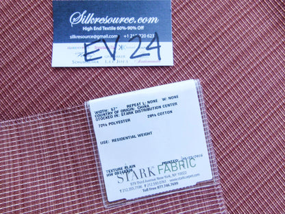 24 EV24 27"x27" Square Scalamandre Texture Pink Blue Stripe