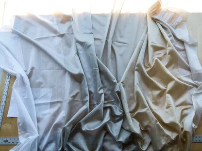 45 EV24 88"x 106" Scalamandre Colony Collection SAHARA Alba Stripe Sheer 100% Trevira FR Polyester