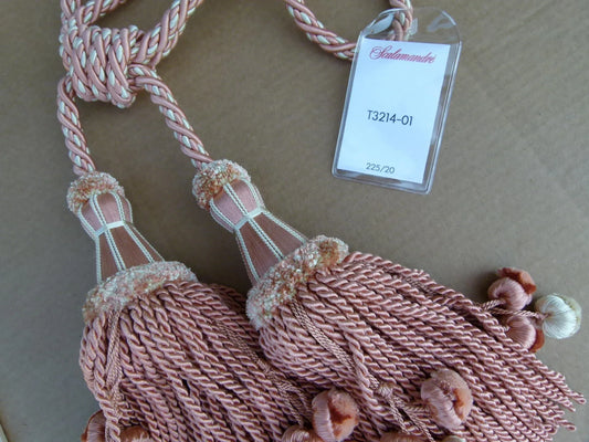 Scalamandre Double Tassel Silk - Pastel Pink