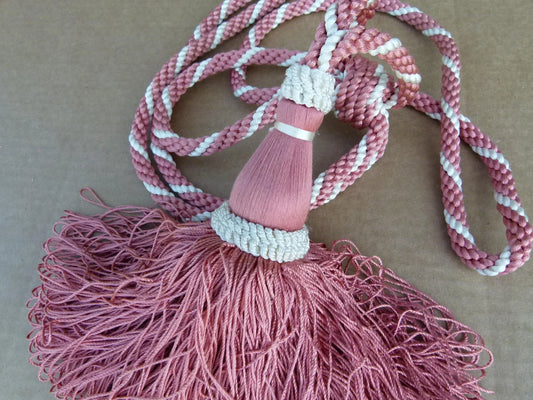 Scalamandre Single Tassel Silk - Medium Pink