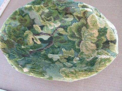 Pillow Case only Scalamandre Marly Velvet Green Sphere 12" Diameter