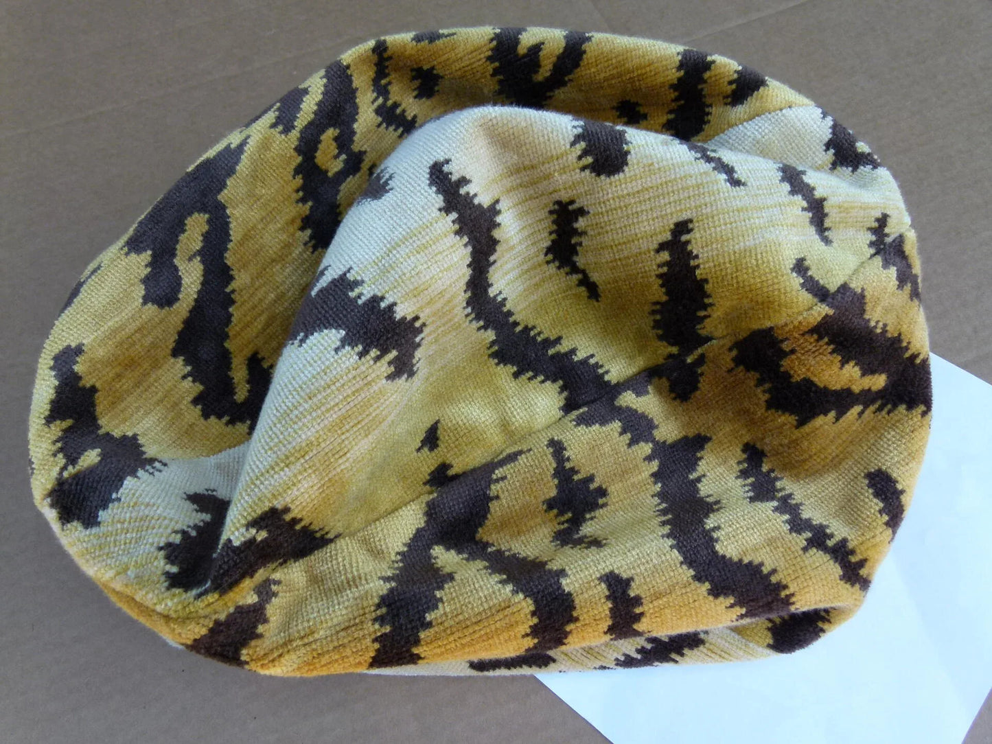 Pillow Case only Scalamandre Tigre Velvet Handmade in US Sphere