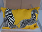 Pillow Case only Scalamandre Zebra Outdoor Lumbar Yellow Black 22"x14" MSRP USD 259 (#1)
