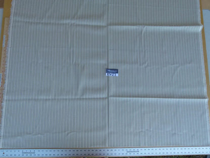 12 EV27 1.5yd x 56"wide Scalamandre HEARST BEIGE  drylon acrylic Stripe  MSRP USD196