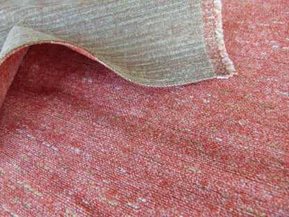 13 EV27 1.5yd x 56"wide Scalamandre Thomas Coral Linen Chenille Viscose, Polycotton Pink MSRP USD 192/y