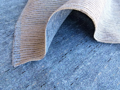 14 EV27 1.5yd x 56"wide Scalamandre Thomas Blue Linen Chenille Viscose, Polycotton Pink MSRP USD 192/y