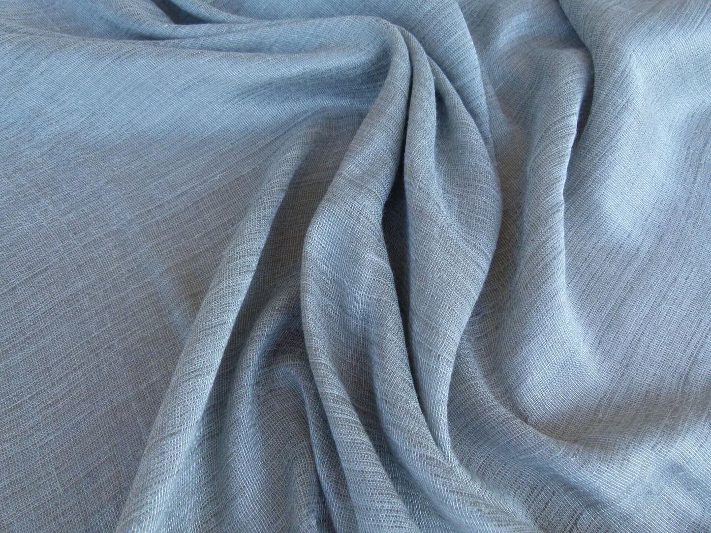 15 EV27 1.9yd x 59" Wide Scalamandre Faces Sheer Cream Plain Solid Texture MSRP USD 558