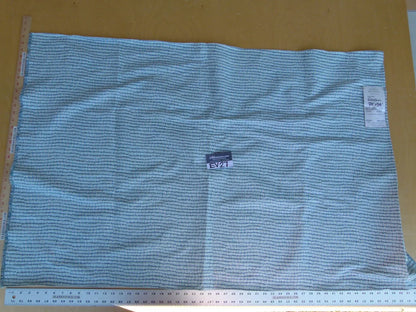 31 EV27 33" x 54" Wide Scalamandre River Stones Aqua Small Jacquard Blue Dots Circle MSRP USD 222