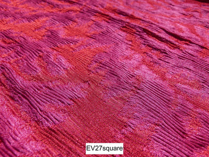 Scalamandre LELIEVRE Paris Auguste Framboise Solid Red - 22"x26" Square