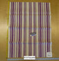 Scalamandre Grey Watkins Kotido Stripe Classic Purple - 26 inchesx35 inches Square