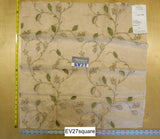 Scalamandre Old World Weavers Francesca Pastel Green Sheer Silk Embroidery Viscose - Square