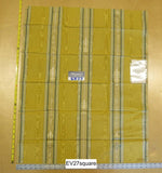 Scalamandre Old World Weavers Victoire, Dijon Yellow Moire Stripe - Square 33" x 27"