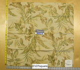 Scalamandre Old World Weavers Foliage Olive Cream Tree Foliage - Square 25 inches x 27 inches