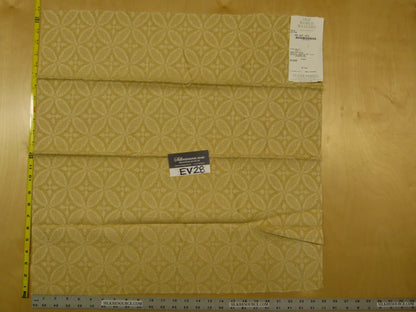 Scalamandre Old World Weavers Kalia Butter Small Jacquard Yellow - Square