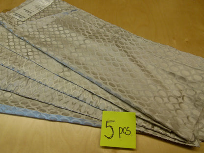 Scalamandre Old World Weavers Silk Dot Circle Geometric Platinum - Square