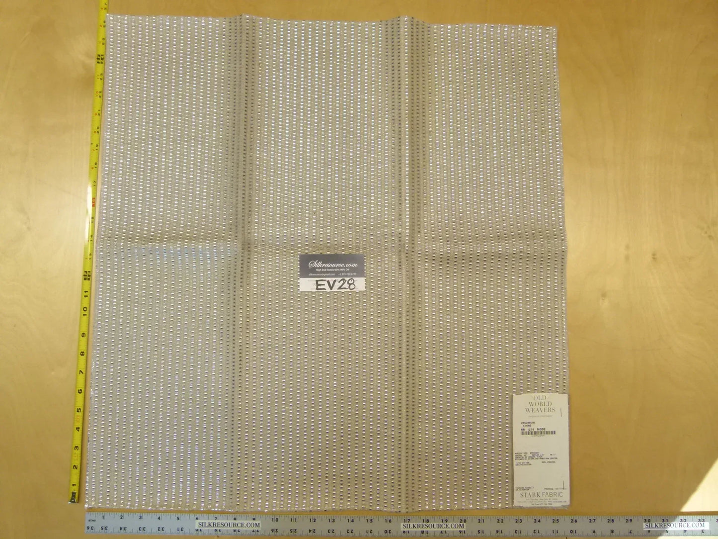 Scalamandre Old World Weavers Chromium Stone Texture Novelty - Square