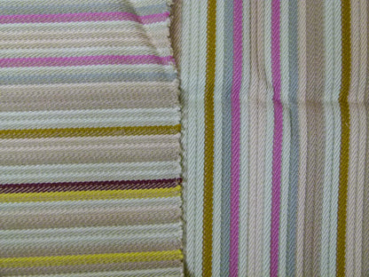 1 EV29 Scalamandre Lelievre Paris Strongo Amande Stripe 4 Pieces Assorted Colors