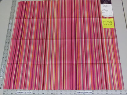 1 EV29 Scalamandre Lelievre Paris Strongo Amande Stripe 4 Pieces Assorted Colors