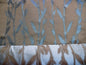 By Yard Heavy! 100%silk Lampas Pussy Willow Tree Wind Blue 676wind