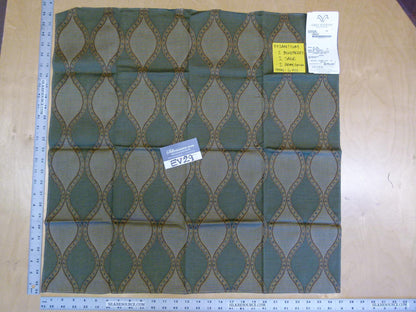 7 EV29 Scalamandre Grey Watkins Byzantium Ogee Small Jacquard 6 Pieces 26"x27"