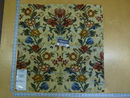 8 EV29 Old World Weavers Edmond Petit Montepensier Tapestry Wool cotton Beige Botanical Floral Tree Foliage Large Pattern 4 Pieces