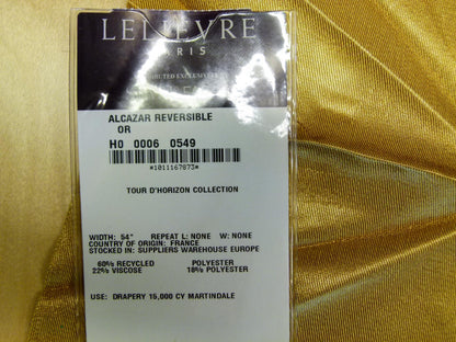 9 EV29 Scalamandre Lelievre Paris Alcazar Reversible Or Plain Solid 7 Pieces Assorted Colors 25"x26"