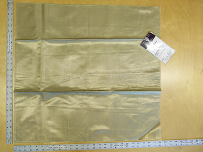 9 EV29 Scalamandre Lelievre Paris Alcazar Reversible Or Plain Solid 7 Pieces Assorted Colors 25"x26"