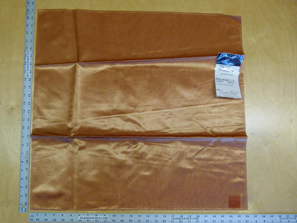 9 EV29 Scalamandre Lelievre Paris Alcazar Reversible Or Plain Solid 7 Pieces Assorted Colors 25"x26"