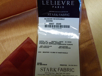 9 EV29 Scalamandre Lelievre Paris Alcazar Reversible Or Plain Solid 7 Pieces Assorted Colors 25"x26"