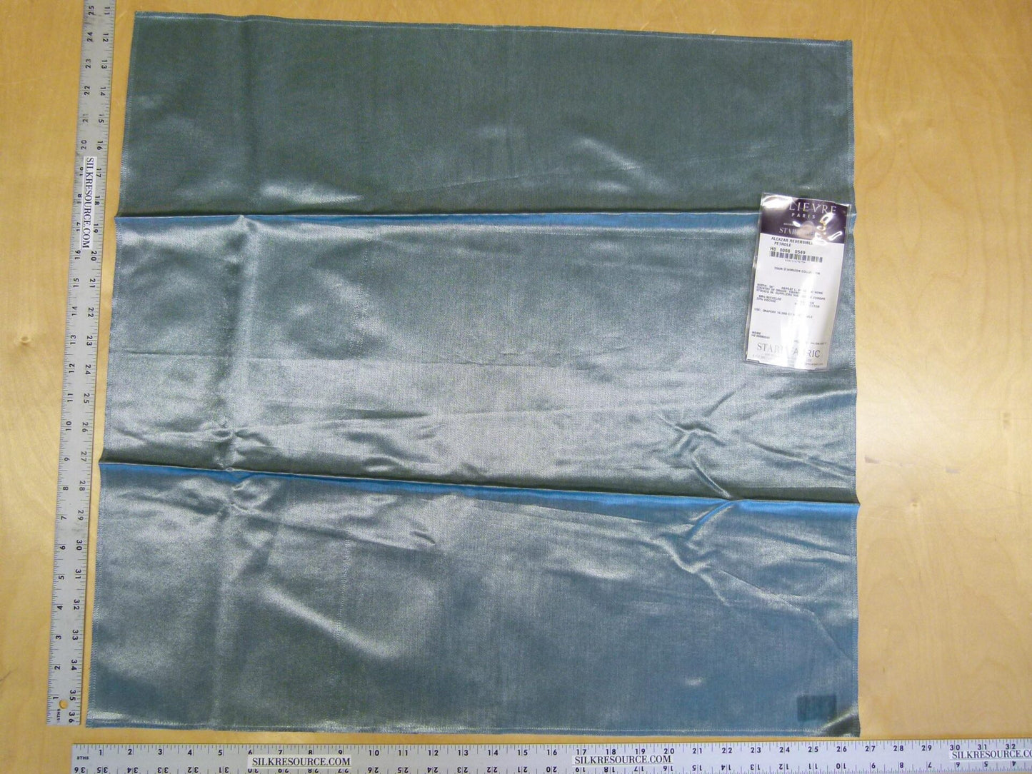 9 EV29 Scalamandre Lelievre Paris Alcazar Reversible Or Plain Solid 7 Pieces Assorted Colors 25"x26"